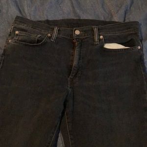 Gently Used 36x34, 511 Levi’s, Dark Blue Slim Fit